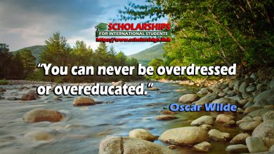 You can never be overdressed or overeducated