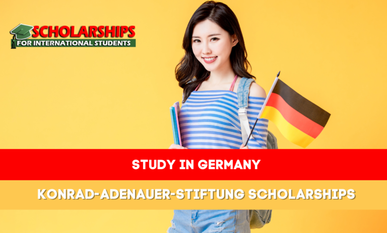 Konrad-Adenauer-Stiftung Scholarships