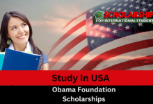 Obama Foundation Scholarships